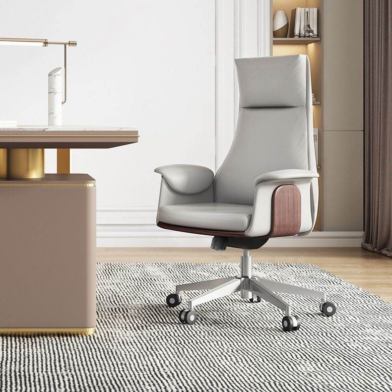 Upholstered Office Chair with Padded Arms Modern Task Chair with Metal Frame Clearhalo 'furn' 'furn_office_chair' 'Furniture' 'furniture_office_chair' 'Office Chairs' 'Office Furniture' 'office_chair' 1200x1200_50403925-0d48-4536-857e-ce77d05dea73