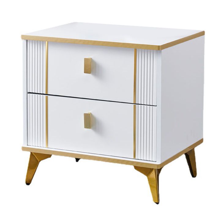 Table de chevet de table à accent contemporain