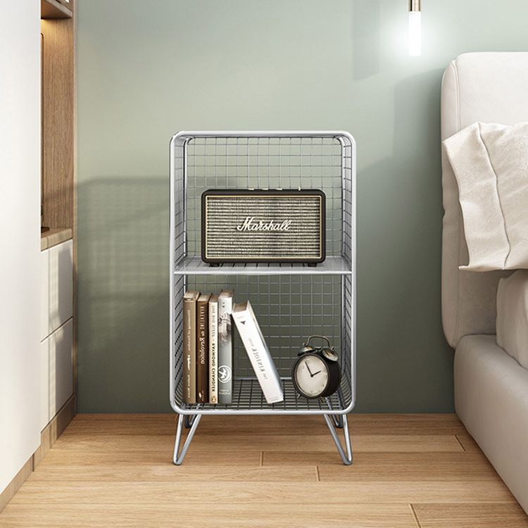 Glam Metal Iron Standard Bookshelf Vertical Closed Back Bookshelf Clearhalo 'Bookcases' 'furn' 'furn_bookcases' 'Furniture' 'furniture_bookcases' 'kitchen' 'kitchen_bookcases' 'Living Room Furniture' 'Office Furniture' 1200x1200_50474f8e-e1f2-4958-b547-2a9abea09a4b