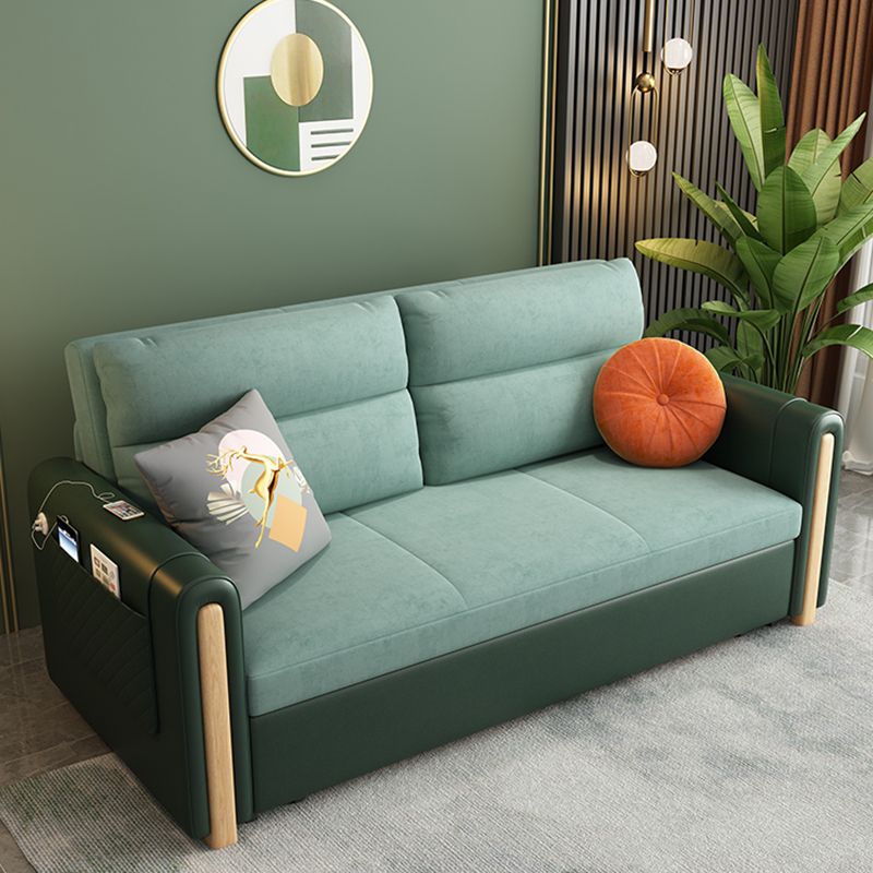 Canapé de canapé de lit convertible convertible avec oreillers avec oreillers