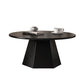 Pedestal Coffee Table Modern Black/White Cocktail Table for Room Clearhalo 'Coffee & Accent Tables' 'Coffee Tables' 'coffee_tables' 'furn' 'furn_coffee_tables' 'Furniture' 'Living Room Furniture' 1200x1200_5047cf22-7e4c-41de-9db8-e83230423c70