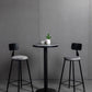 Industrial Gray Bar Table Faux Marble White 21.6" Round Top Bistro Table for Cafe Clearhalo 'Bar Furniture' 'Bar Tables' 'bar_tables' 'furn' 'furn_bar_tables' 'Furniture' 'furniture_bar_tables' 'Kitchen & Dining Furniture' 'kitchen&dining_furn' 'kitchen' 1200x1200_504dafdf-9d74-4ad9-a212-7805d7e909d5