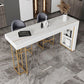 Nordic Glam Bar Counter Table Sintered Stone Table for Kitchen Clearhalo 'Bar Furniture' 'Bar Tables' 'bar_tables' 'furn' 'furn_bar_tables' 'Furniture' 'furniture_bar_tables' 'Kitchen & Dining Furniture' 1200x1200_504f954b-a3b3-46c3-8fec-9def9732337d