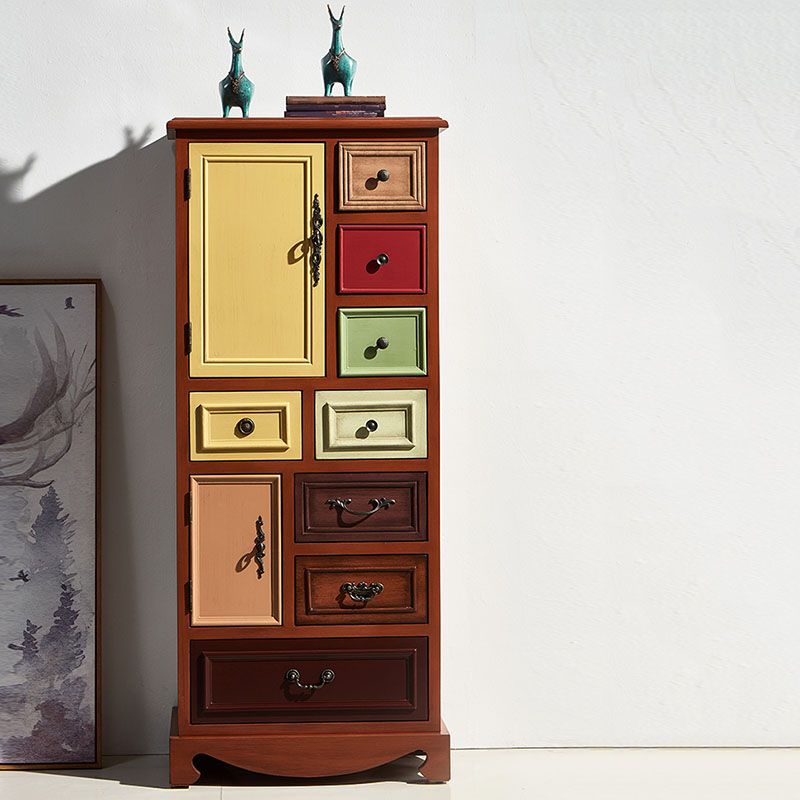 Kust opbergkast Dressoir Solid Wood Dresser met 7/8/10/12 laden