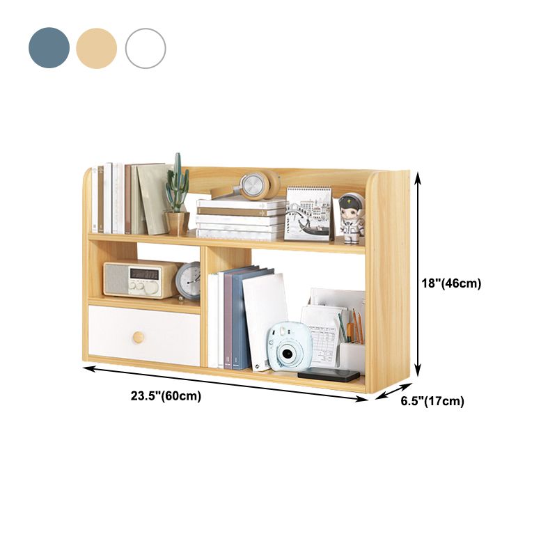 Moderne stijl boekenplank Open Back Engineer Wood Bookcast voor kantoor