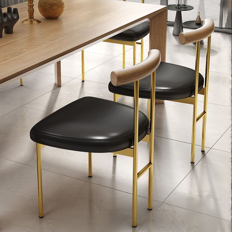 Nordic Style Metal Dining Room Chair Open Back Dining Side Chair for Restaurant Use Clearhalo ' kitchen&dining_furn' 'Dining Chairs' 'Dining Tables & Seating' 'dining_chair' 'furn' 'furn_dining_chair' 'Furniture' 'furniture_dining_chair' 'Kitchen & Dining Furniture' 'kitchen' 1200x1200_5062d776-18b1-4543-ad29-3536d1bc7681