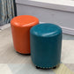 Modern PU Leather Pouf Chair Plain Cylinder Shape Nailhead Trim Sherpa Pouf Clearhalo 'furn' 'furn_ottomans_poufs' 'Furniture' 'Living Room Furniture' 'Ottomans & Poufs' 'ottomans_poufs' 1200x1200_50636491-6fca-40f8-8a22-e0f41d8c3f8b