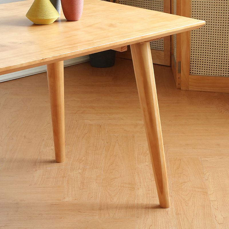 Modern 1/2/3/4/5/7 Pieces Rectangle Dining Set Solid Wood Dining Table with Chairs Clearhalo 'Dining Room Sets' 'Dining Tables & Seating' 'dining_room_set' 'furn' 'furn_dining_room_set' 'Furniture' 'furniture_dining_room_set' 'Kitchen & Dining Furniture' 'kitchen&dining_furn' 'kitchen' 1200x1200_506686d6-617c-4806-a1ef-ea495bde1339