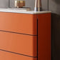 Sideboard in pietra a buffet da pranzo in stile contemporaneo con cassetti