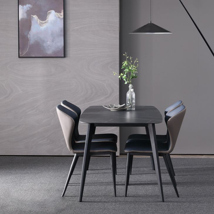 Modern Kitchen Sintered Stone Furniture with Standard Height Compact Dining¬†Room¬†Table¬†Set Clearhalo 'Dining Room Sets' 'Dining Tables & Seating' 'dining_room_set' 'furn' 'furn_dining_room_set' 'Furniture' 'furniture_dining_room_set' 'Kitchen & Dining Furniture' 'kitchen&dining_furn' 'kitchen' 1200x1200_50768b1e-b3a6-4c80-ad3f-ddc976aafb1b