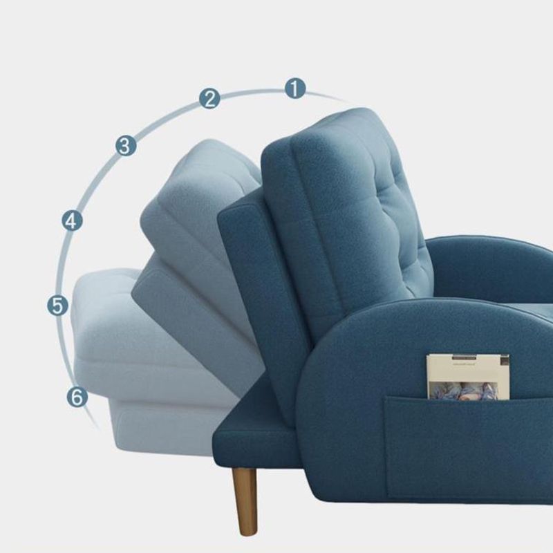 Modern Accent Chair Fabric/PU Chair With Tufted Back with 4 Legs Base Clearhalo 'Accent Chairs' 'accent_chairs' 'Chairs & Seating' 'furn' 'furn_accent_chairs' 'Furniture' 'Living Room Furniture' 1200x1200_5079a776-2329-47f8-93f8-5c631ced7e76