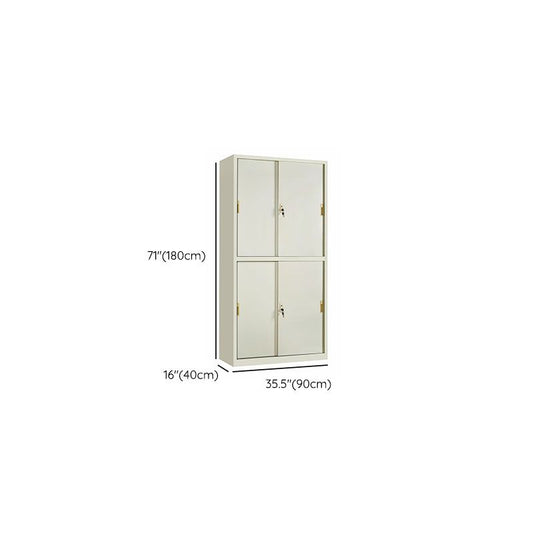 Cajones de bloqueo de acero de archivo moderno y estantes de almacenamiento gabinete de fuego