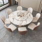 Kitchen Upholstered Armless Dining Chairs Parsons Chair in Gold Legs