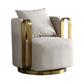 Glam Arm Chair Pillow Back Gold Base Arms Included Living Room Armchair Clearhalo 'Accent Chairs' 'accent_chairs' 'Chairs & Seating' 'furn' 'furn_accent_chairs' 'Furniture' 'Living Room Furniture' 1200x1200_507d605a-44aa-40ec-af46-e017f30dac50