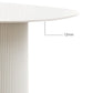 White Home Simplicity Fixed Table Sintered Stone Dining Room Desk