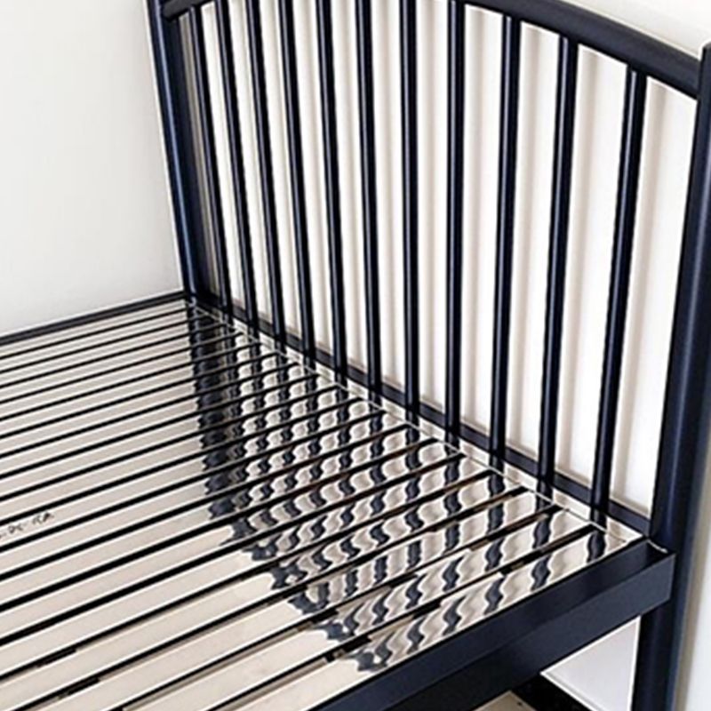 Letto in acciaio inossidabile, 40,15 pollici con testiera e pedana