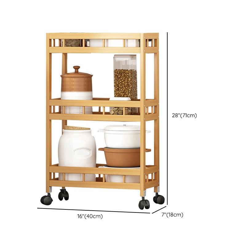 Etagere Contemporary Bookshelf Vertical Open Bamboo Shelf Bookcase for Home Clearhalo 'Bookcases' 'furn' 'furn_bookcases' 'Furniture' 'Office Furniture' 1200x1200_50809dfa-7c9f-4f21-af60-88f7fcb60cf8