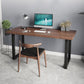Industrial Style Office Desk Rectangular Solid Wood Desk with Black Legs Clearhalo 'furn' 'furn_office_desk' 'Furniture' 'furniture_office_desk' 'Office Desks' 'Office Furniture' 'office_desk' 1200x1200_50819f55-b959-4015-8db2-a0cda09952a3