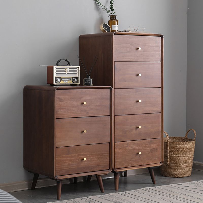 Mid-Century Modern Chest Pine Wood Drawer Knobs Rectangle Accent Chest Clearhalo 'Cabinets & Chests' 'cabinets_chests' 'furn' 'furn_cabinets_chests' 'Furniture' 'Living Room Furniture' 1200x1200_5084485f-98eb-43de-affb-390c2457d683