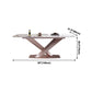 Glam Sintered Stone Kitchen Table Standard Rectangle Shape Dining Table with Pedestal Base Clearhalo ' dining_table' 'Dining Tables & Seating' 'Dining Tables' 'furn' 'furn_dining_table' 'Furniture' 'furniture_dining_table' 'Kitchen & Dining Furniture' 'kitchen&dining_furn' 'kitchen' 'kitchen_dining_table' 1200x1200_508687ce-82a0-4e7f-8ef1-563aefb0ce52