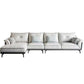 Black 4-seat Flared Arm Sectional Pillow Back Stain-resistant Sectional Clearhalo 'furn' 'furn_sectionals' 'Furniture' 'Living Room Furniture' 'Sectionals' 1200x1200_5086ab84-002a-4538-a0da-5b0faa6f4be7