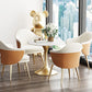 Traditional Luxury Dining Table White Stone Center Top Round Dining Table Clearhalo 'Dining Tables & Seating' 'Dining Tables' 'dining_table' 'furn' 'furn_dining_table' 'Furniture' 'furniture_dining_table' 'Kitchen & Dining Furniture' 'kitchen' 'kitchen_dining_table' 1200x1200_50876cdb-3dee-45c6-86c9-715eddb360e3