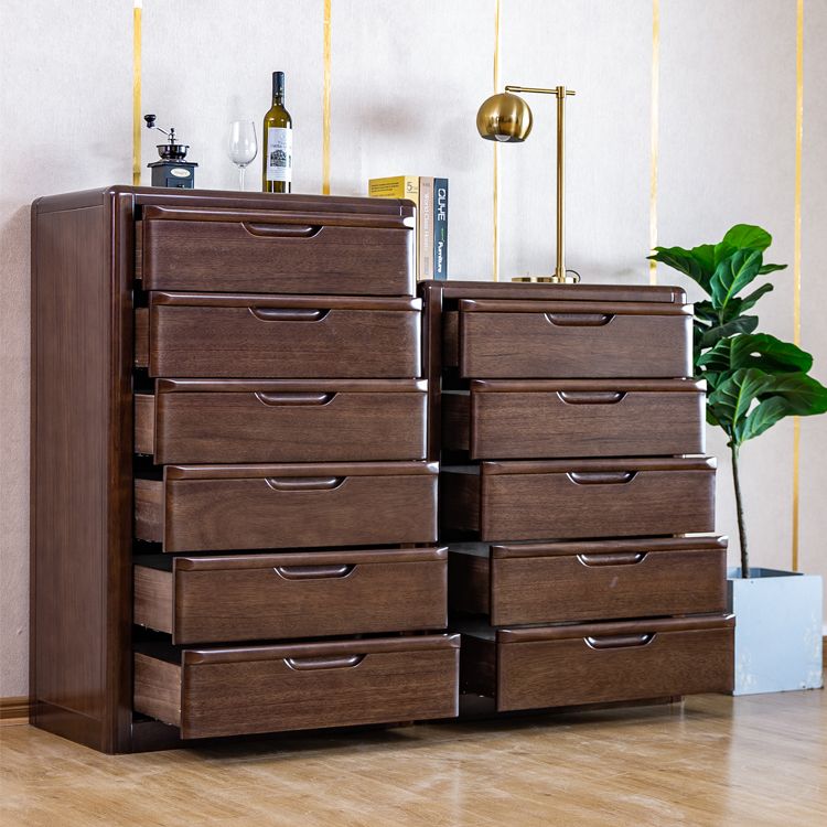 Brown 18.90" Wide Accent Chest Mid-Century Modern Wood Accent Chest Clearhalo 'Cabinets & Chests' 'cabinets_chests' 'furn' 'furn_cabinets_chests' 'Furniture' 'Living Room Furniture' 1200x1200_508e187c-51d8-457a-8f1f-eb43161bd431