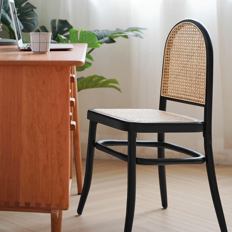 Chaise latéral en bois massif chaise de salle à manger intérieure moderne pour usage domestique