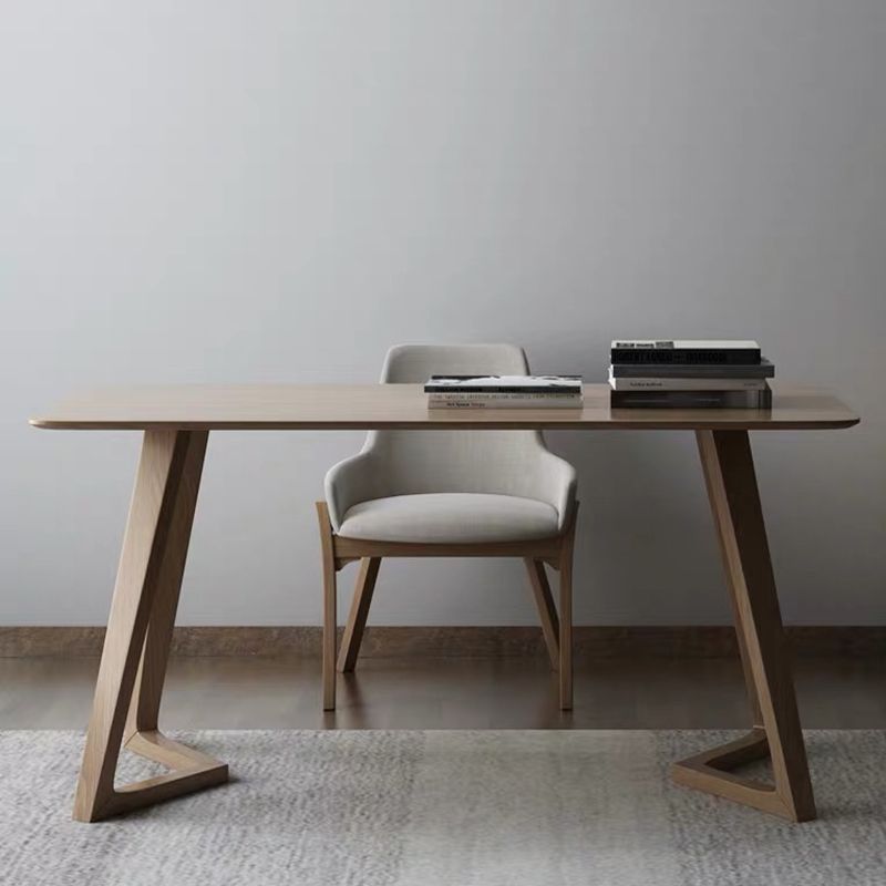 Bureau de bureau massif de style moderne Bureau rectangulaire Home Writing Desk