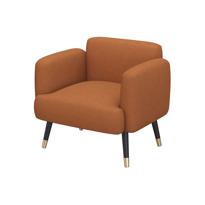 Leer/faux leer moderne bank 27,95 "High Scroll Arm stoelen