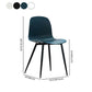 Contemporary Home Side Chair Solid Back Metal Legs Plastic Dining Room Chair (Set of 4) Clearhalo ' kitchen&dining_furn' 'Dining Chairs' 'Dining Tables & Seating' 'dining_chair' 'Furniture' 'furniture_dining_chair' 'Kitchen & Dining Furniture' 'kitchen' 1200x1200_50a022a5-a633-4d77-909d-129e76ebd4be