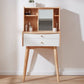 Modern Wood Dressing Table Solid Wood Make-up Vanity with Drawers