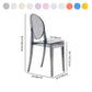 Scandinavian Style Plastic Chair Set Open Back Side Dining Kitchen Chairs Clearhalo ' kitchen&dining_furn' 'Dining Chairs' 'Dining Tables & Seating' 'dining_chair' 'furn' 'furn_dining_chair' 'Furniture' 'furniture_dining_chair' 'Kitchen & Dining Furniture' 'kitchen' 1200x1200_50a12514-28dd-4bac-939f-d581be55fb64