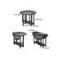 Modern Tripod Base Dinette Table Chipboard Folding Table Home Furniture (only Table) Clearhalo 'Dining Tables & Seating' 'Dining Tables' 'dining_table' 'furn' 'furn_dining_table' 'Furniture' 'furniture_dining_table' 'Kitchen & Dining Furniture' 'kitchen' 'kitchen_dining_table' 1200x1200_50a26908-6767-4160-9aeb-23312765ca62