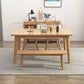 Rubberwood Solid Wood Dining Table Simplicity Style Dinette Table for Indoor Clearhalo ' dining_table' 'Dining Tables & Seating' 'Dining Tables' 'furn' 'furn_dining_table' 'Furniture' 'furniture_dining_table' 'Kitchen & Dining Furniture' 'kitchen&dining_furn' 'kitchen' 'kitchen_dining_table' 1200x1200_50a53875-c224-4078-a03a-b01f97eb2451