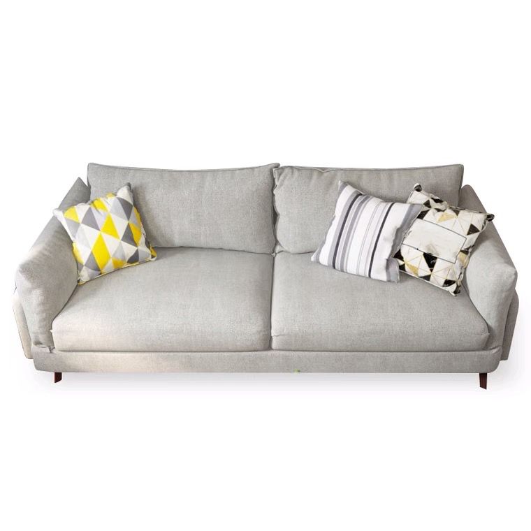 Contemporary Sewn Pillow Back Sofa with Pillow Top Arm for Apartment Clearhalo 'furn' 'furn_sofas' 'Furniture' 'furniture_sofas' 'kitchen' 'kitchen_sofas' 'Living Room Furniture' 'Sofa' 'sofas' 1200x1200_50a6c4f9-e415-4d4f-978a-6830aa942c12