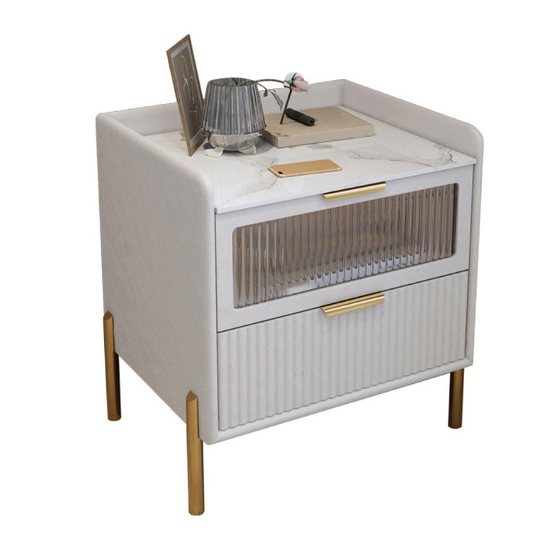 Glam Pine Wood Accent Table Nightstand Drawers Included with Legs Clearhalo 'Bedroom Furniture' 'furn' 'furn_night_stand' 'Furniture' 'night_stand' 'Nightstands' 1200x1200_50aa9b91-2c87-46a1-8206-47c121e7ef9d