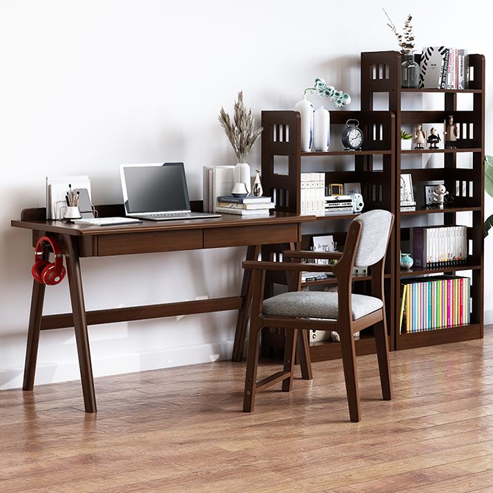 モダンなダイニングチェアオープンバックダイニングアームサイド椅子と木製の脚