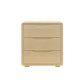 Cómoda cómoda de almacenamiento de madera blanca de 16.0 in de ancho con cajones