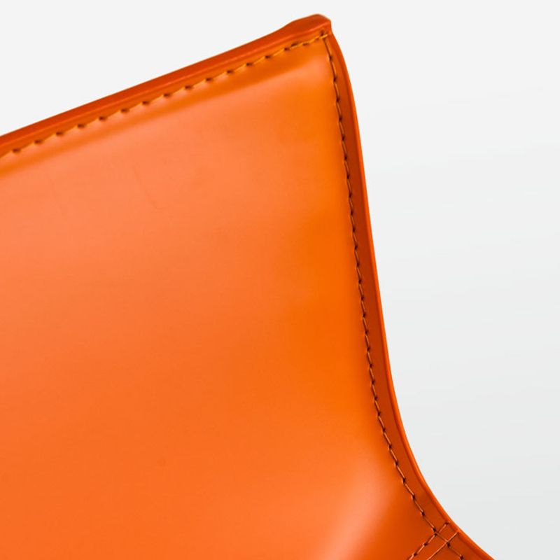 Faux Leder Essstühle gepolsterte moderne Essarmstuhl gepolstert