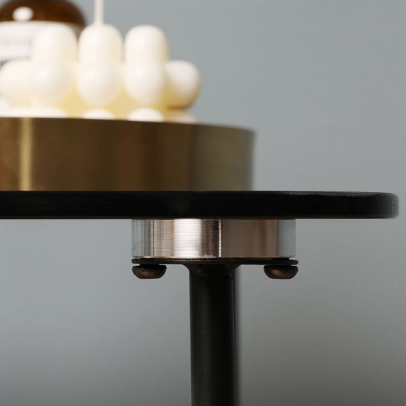 Rectangular Glass Top End Table Modern 23.22" Tall Storage Side Table Clearhalo 'Coffee & Accent Tables' 'End & Side Tables' 'end_side_tables' 'furn' 'furn_end_side_tables' 'Furniture' 'Living Room Furniture' 1200x1200_50b50cd0-fd13-4888-b404-59f7ef0754df