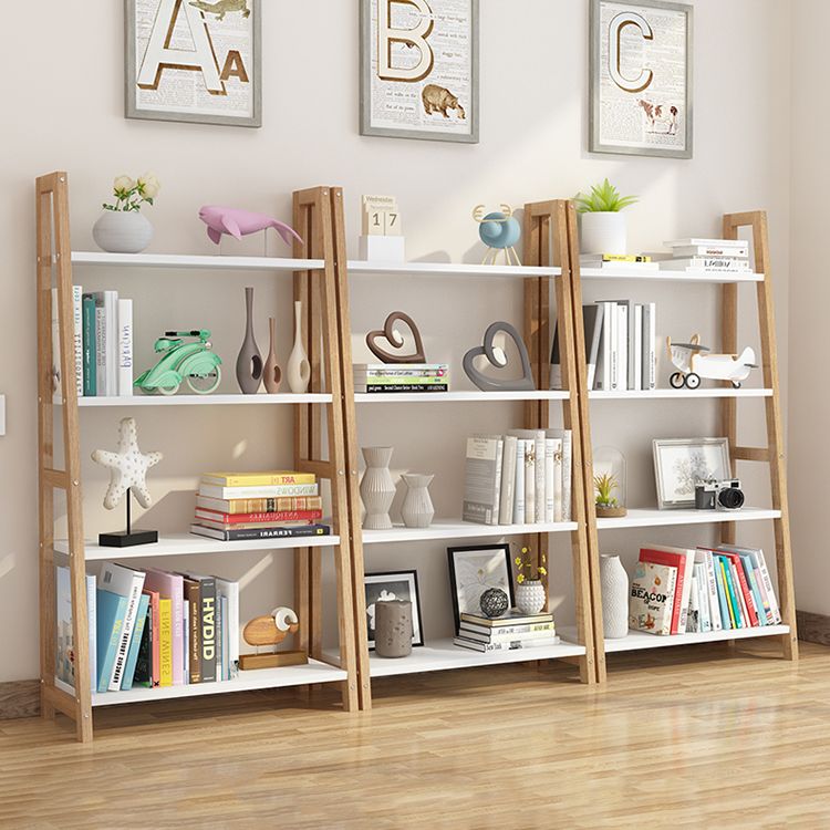 Scandinavian Style Bookshelf Open Back Bookcase for Study Room and Office Clearhalo 'Bookcases' 'furn' 'furn_bookcases' 'Furniture' 'furniture_bookcases' 'kitchen' 'kitchen_bookcases' 'Living Room Furniture' 'Office Furniture' 1200x1200_50b6995d-ba9f-4d66-84a0-e202f08a802d