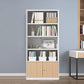 Closed Standard Bookshelf Modern Door Home Study Living Room Bookcase Clearhalo 'Bookcases' 'furn' 'furn_bookcases' 'Furniture' 'Office Furniture' 1200x1200_50bbd6b6-5d7f-44c8-a3bb-0c8febb1bfa8