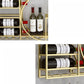 Metal Wall Mounted Modern Wine Rack 4"W x 16.5"H Wine Stemware Holder Clearhalo 'furn' 'furn_wine_racks' 'Furniture' 'Kitchen & Dining Furniture' 'Wine Racks' 'wine_racks' 1200x1200_50bc8179-ae07-41fb-80f0-c6d965578b10