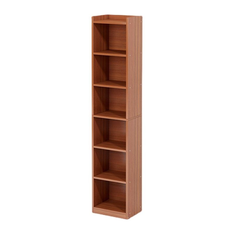 Modern Manufactured Wood Standard Bookshelf Vertical Closed Back Bookcase for Home Clearhalo 'Bookcases' 'furn' 'furn_bookcases' 'Furniture' 'furniture_bookcases' 'Office Furniture' 1200x1200_50bd0fc3-7f3a-45c4-969c-6fd0bdd6fce3