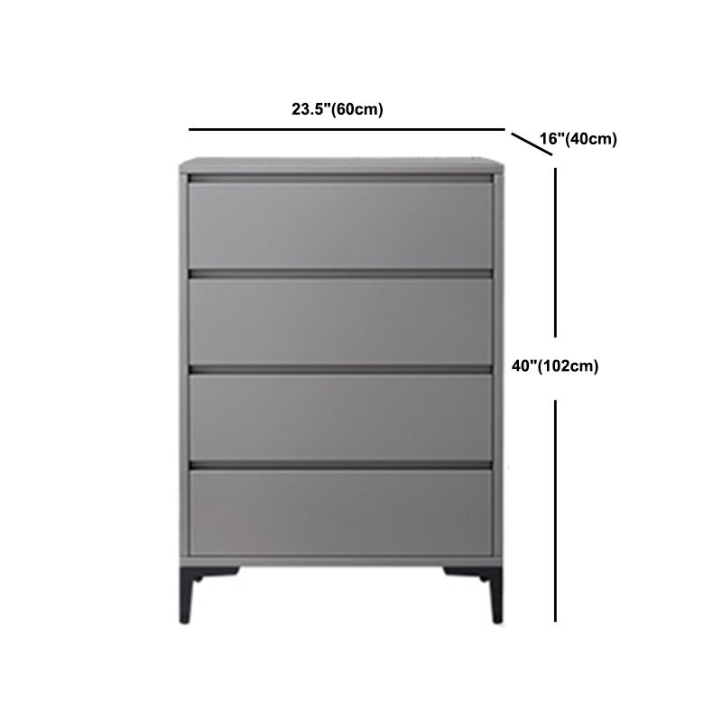 Contemporary Rectangle Accent Chest, Wooden Chest in Grey with Drawers Clearhalo 'Cabinets & Chests' 'cabinets_chests' 'furn' 'furn_cabinets_chests' 'Furniture' 'Living Room Furniture' 1200x1200_50bdbbec-95da-4753-9a86-8da114704f9b