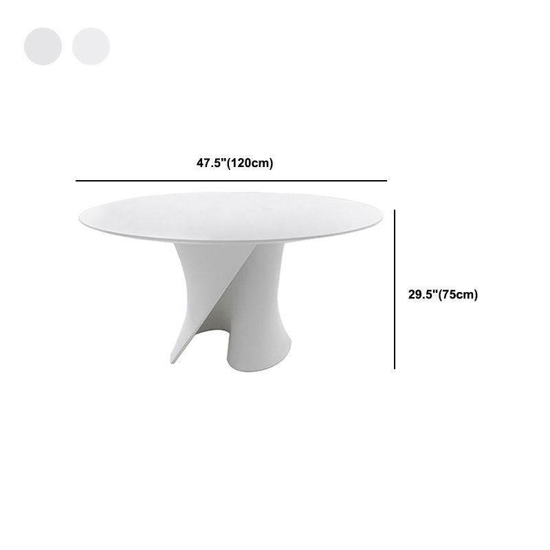 Modern Style Round Wood/Slate Table with Abstract Base Coffee Table Clearhalo 'Coffee & Accent Tables' 'Coffee Tables' 'coffee_tables' 'furn' 'furn_coffee_tables' 'Furniture' 'Living Room Furniture' 1200x1200_50bec997-01d8-4f1d-aef8-0157c95f26e2