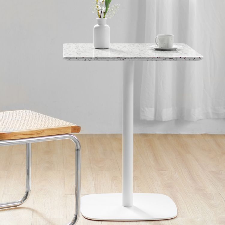 Metal Industrial Square Dining Table Cement Table for Kitchen and Dining Room Clearhalo ' dining_table' 'Dining Tables & Seating' 'Dining Tables' 'furn' 'furn_dining_table' 'Furniture' 'furniture_dining_table' 'Kitchen & Dining Furniture' 'kitchen&dining_furn' 'kitchen' 'kitchen_dining_table' 1200x1200_50bf4d1b-5f0e-4993-a2e4-4f6d8963dbac