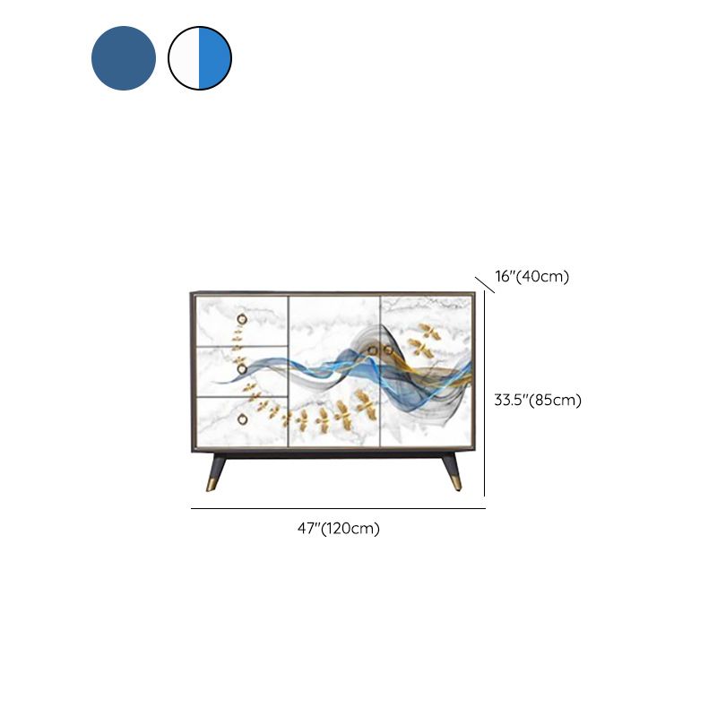 Aparador atractivo clásico del pecho del almacenamiento de madera sólida del aparador, anchura de 15,6 pulgadas