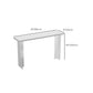 Modern Style Rectangle Stone Bar Wine Table Table for Living Room